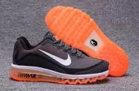 footwear chaussures nike air max 2017 orang gray